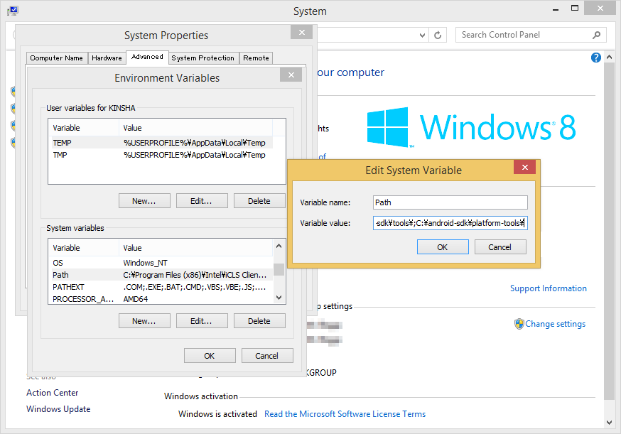 Windows edit environment variable. Edit the System environment variables на русском.